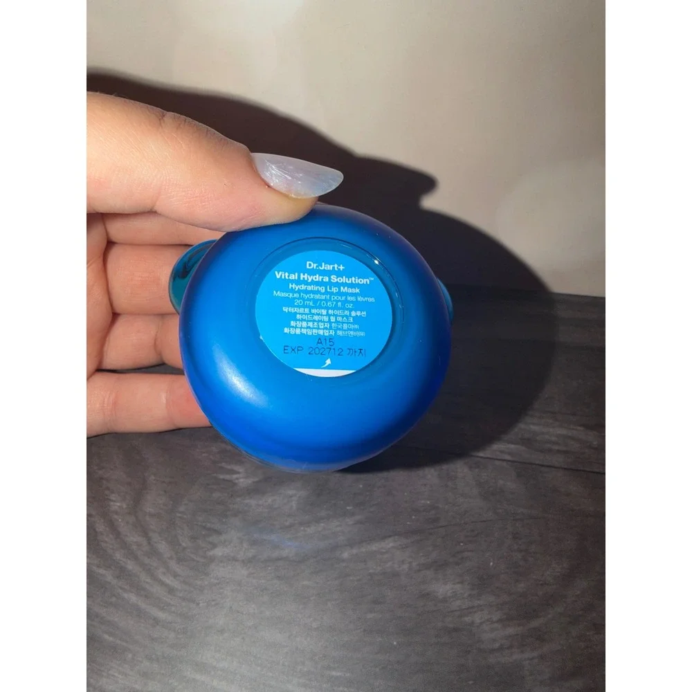 Dr. Jart+ Vital Hydra Solution Jelly Bear Lip Mask with Hyaluronic Acid Blue